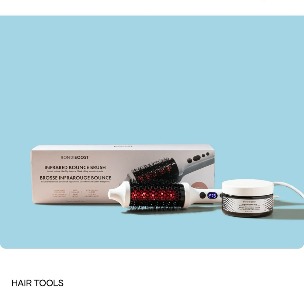 Infrared Bounce Brush - Black and White